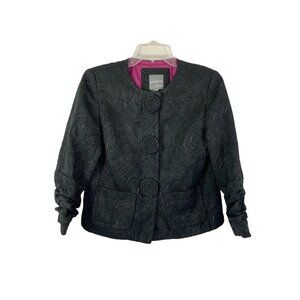Anthracite Women's Short Blazer Top